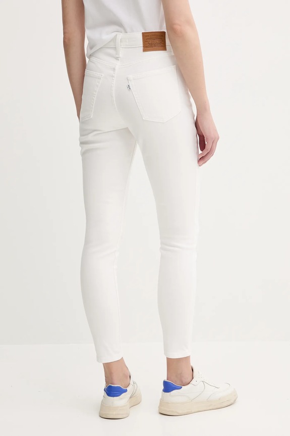 Odjeća Traperice Levi's 721 HIGH RISE SKINNY 18882 bijela