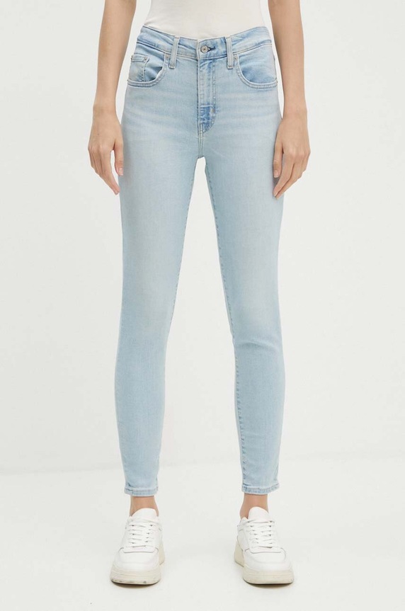 Traperice Levi's 721 HIGH RISE SKINNY 721 HIGH RISE SKINNY plava 18882