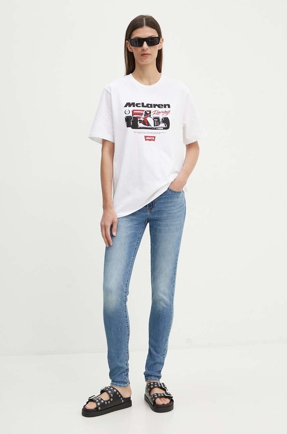 Levi's jeansi 721 HIGH RISE SKINNY 18882 albastru AA00