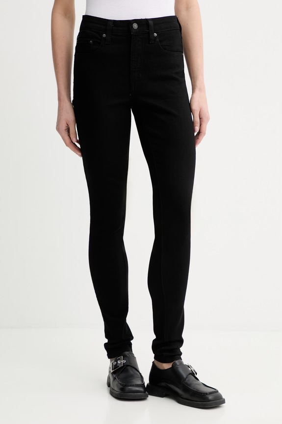 Levi's jeans 721 HIGH RISE SKINNY negru 18882
