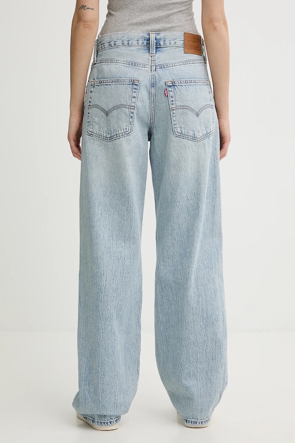 Дрехи Дънки Levi's BAGGY DAD A3494 син