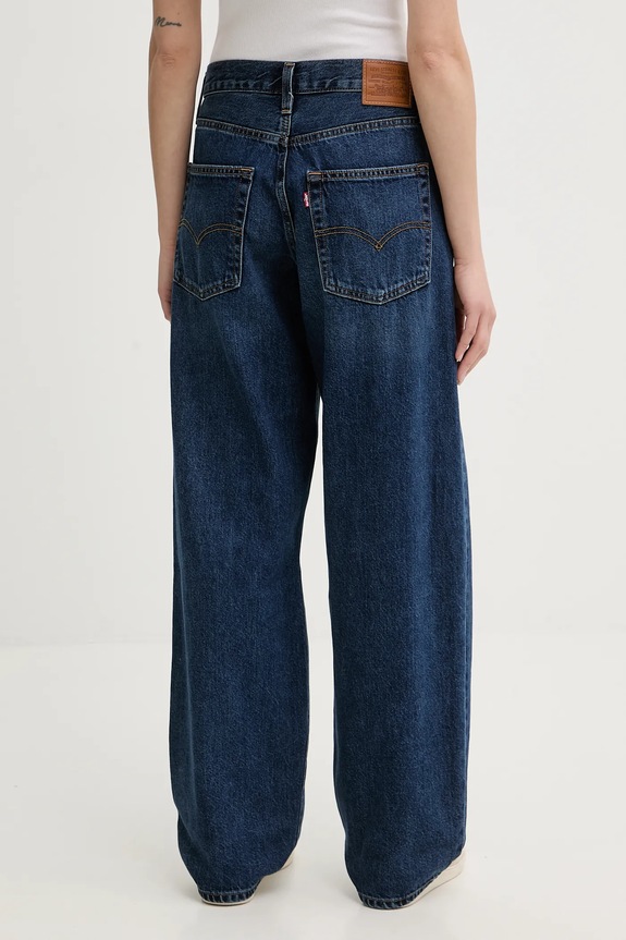 Oblečenie Rifle Levi's BAGGY DAD A3494 tmavomodrá