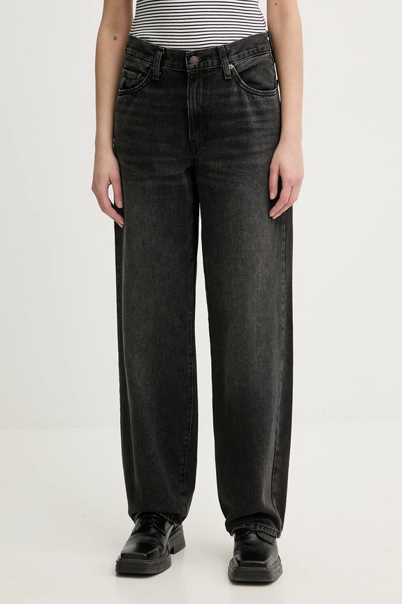Τζιν παντελόνι Levi's BAGGY DAD Planet friendly μαύρο A3494