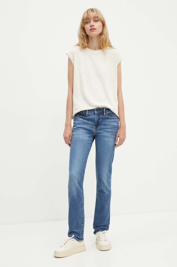 Τζιν παντελόνι Levi's 712 SLIM A6199 μπλε AA00