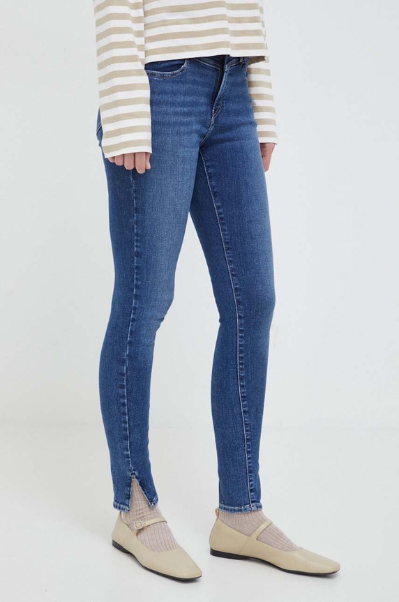 Rifle Levi's 720 SUPER SKINNY Planet friendly tmavomodrá A7514
