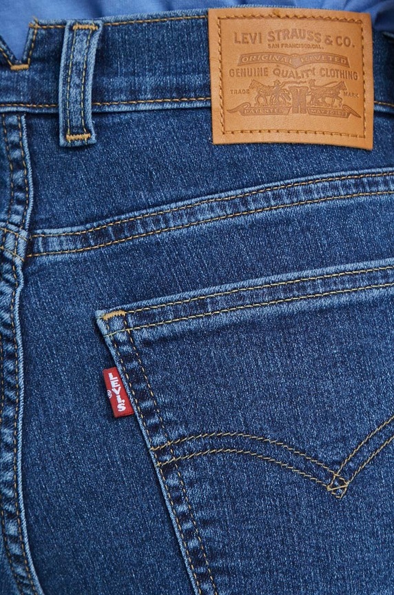 Levi's jeansy 724 TAILORED A7517 granatowy