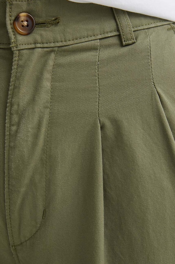 Odjeća Hlače Levi's PLEATED WIDELEG A7535 zelena