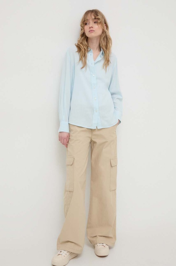 Nohavice Levi's BAGGY CARGO A6077 béžová SS24