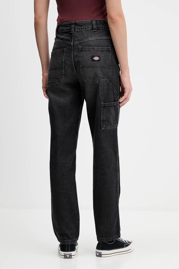 Odjeća Traperice Dickies ELLENDALE DENIM DK0A4XEK crna