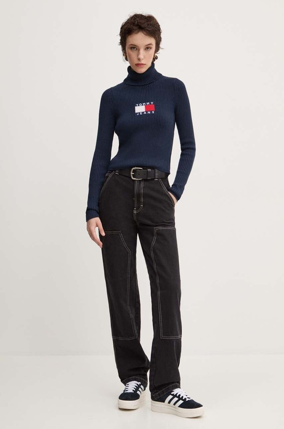 Džíny Dickies MADISON DOUBLE KNEE DENIM W DK0A4YGL černá AW24