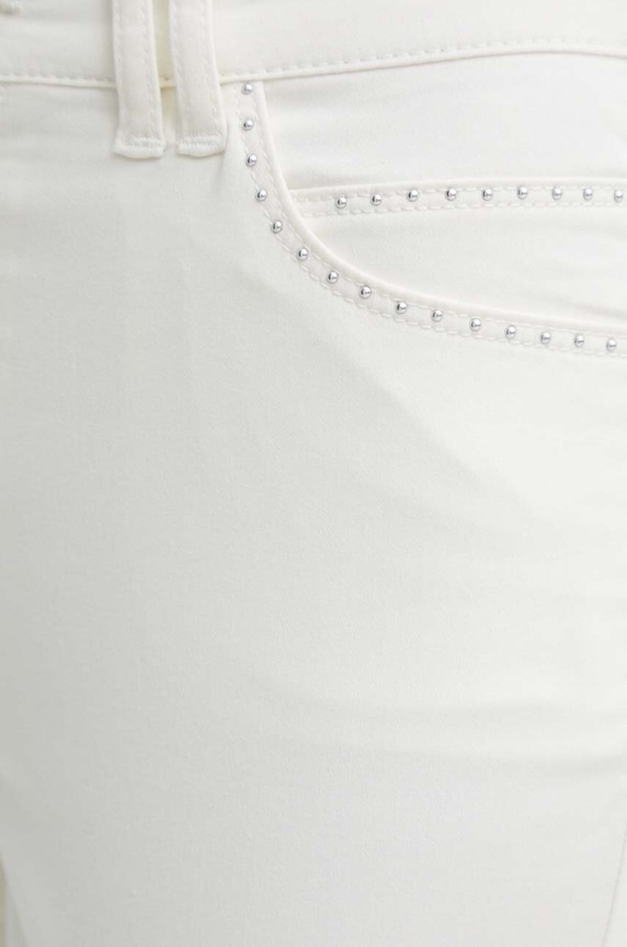 Morgan jeansy PIOUBA beżowy PIOUBA.OFF.WHITE