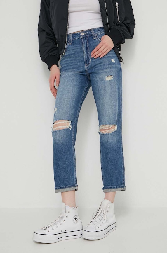 Дънки Hollister Co. син KI355.3313.278