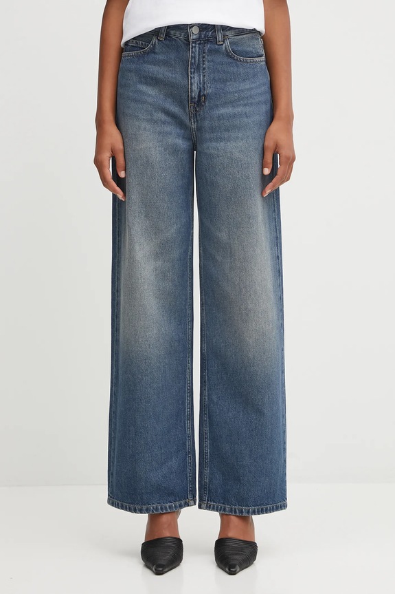 Джинси Carhartt WIP Jane Pant висока блакитний I030497.014L