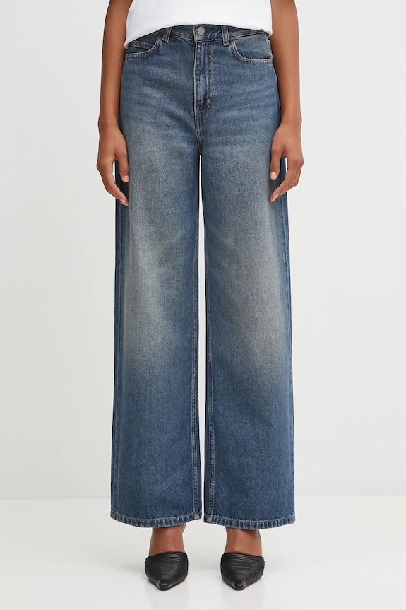Джинси Carhartt WIP Jane Pant висока блакитний I030497.014L