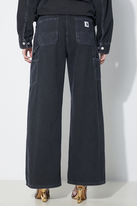 Дрехи Дънки Carhartt WIP Jens Pant I033142.894J черен