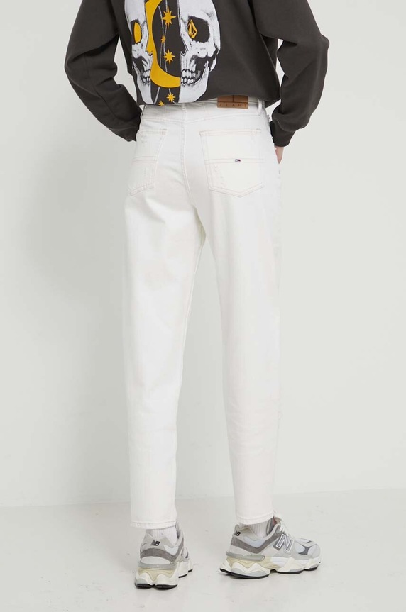 Oblečení Džíny Tommy Jeans DW0DW17618 béžová