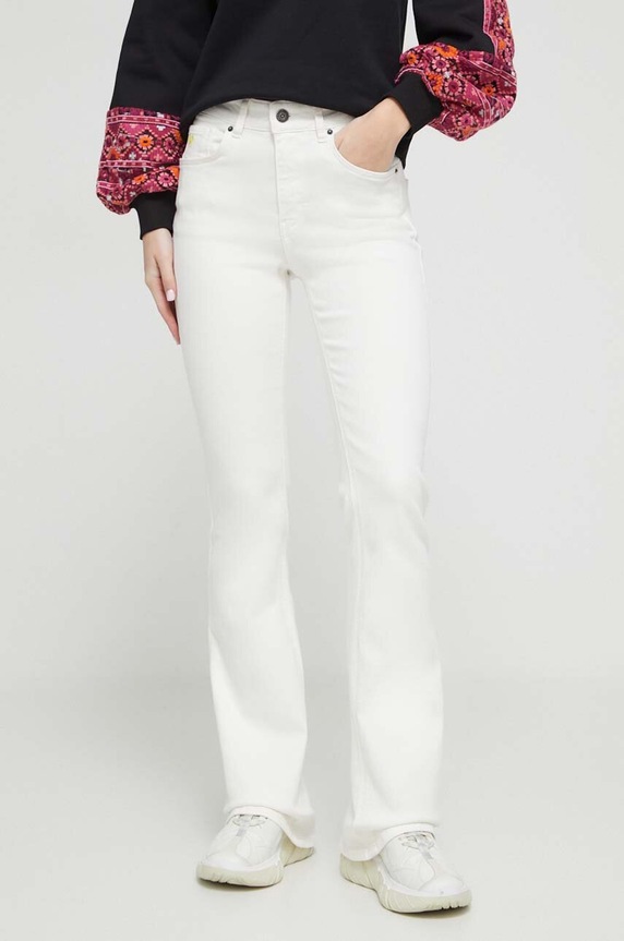 Desigual jeansy OHIO biały 24SWDD25