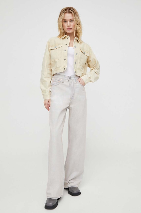 Τζιν παντελόνι Levi's A6081 μπλε AA00