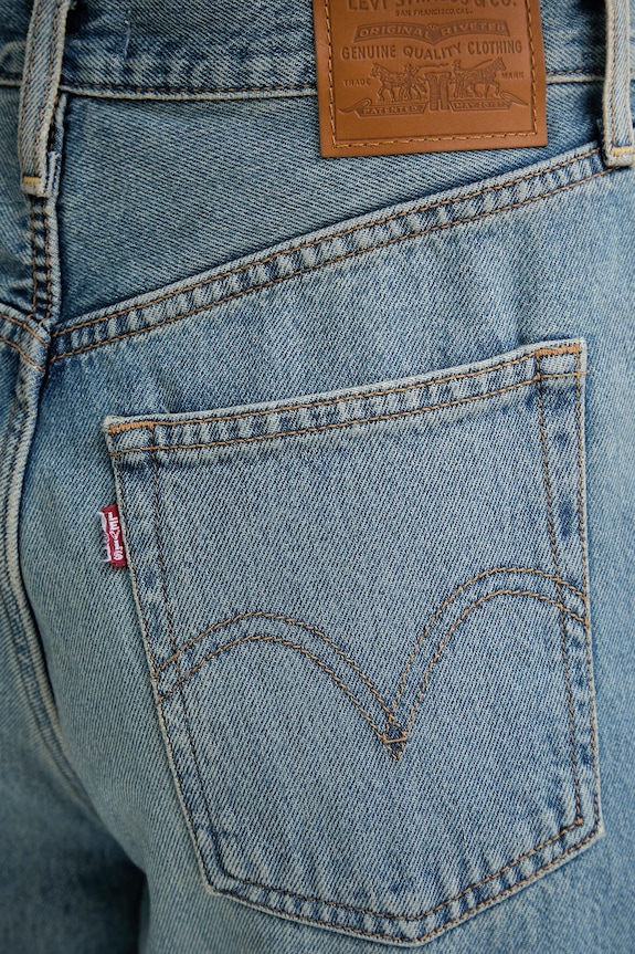 Traperice Levi's RIBCAGE WIDE LEG plava A6081