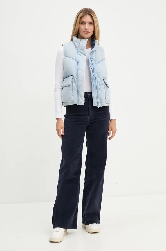 Levi's jeansy RIBCAGE WIDE LEG A6081 granatowy AA00