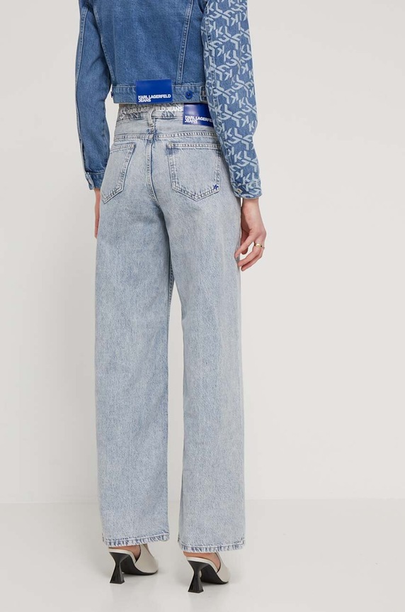 Odzież Karl Lagerfeld Jeans jeansy 241J1117 niebieski