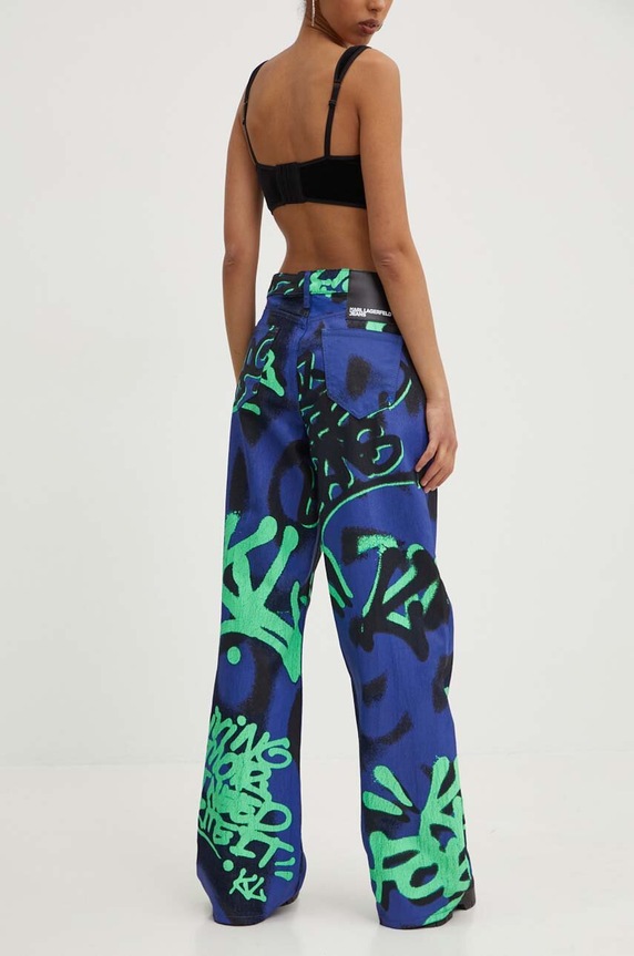 Odzież Karl Lagerfeld Jeans jeansy 241J1118 multicolor