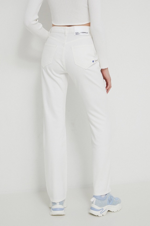 Îmbrăcăminte Karl Lagerfeld Jeans jeansi 241J1106 alb
