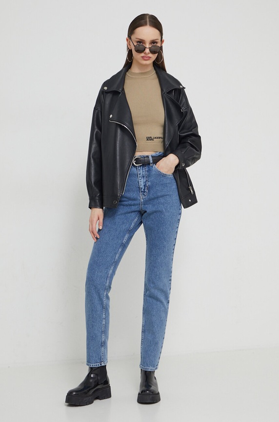 Karl Lagerfeld Jeans jeansy 241J1110 niebieski SS24