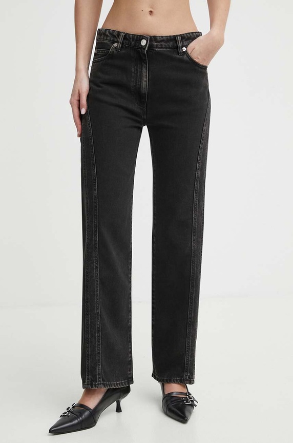 IRO jeansy WM23FALGARI czarny SS24