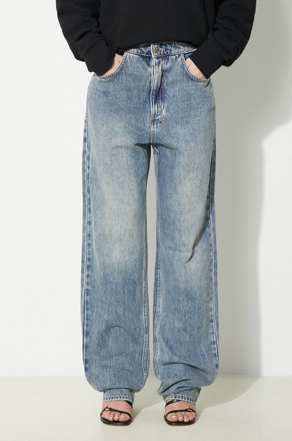 KSUBI jeansy Playback Flipped Overkast niebieski WSP24DJ041