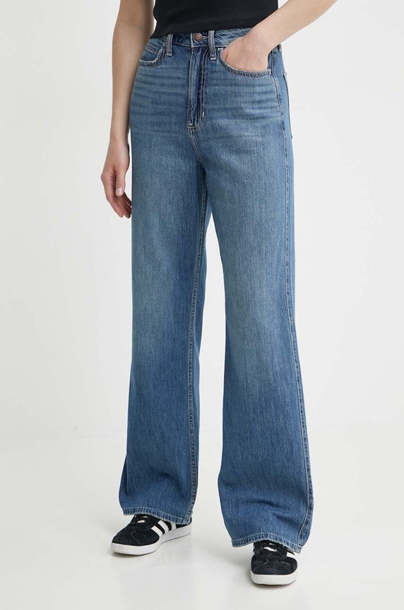 Hollister Co. jeansy niebieski KI355.4204.278
