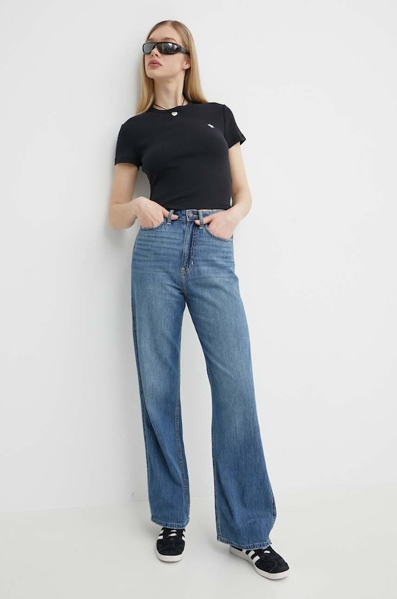 Hollister Co. jeansy KI355.4204.278 niebieski SS24