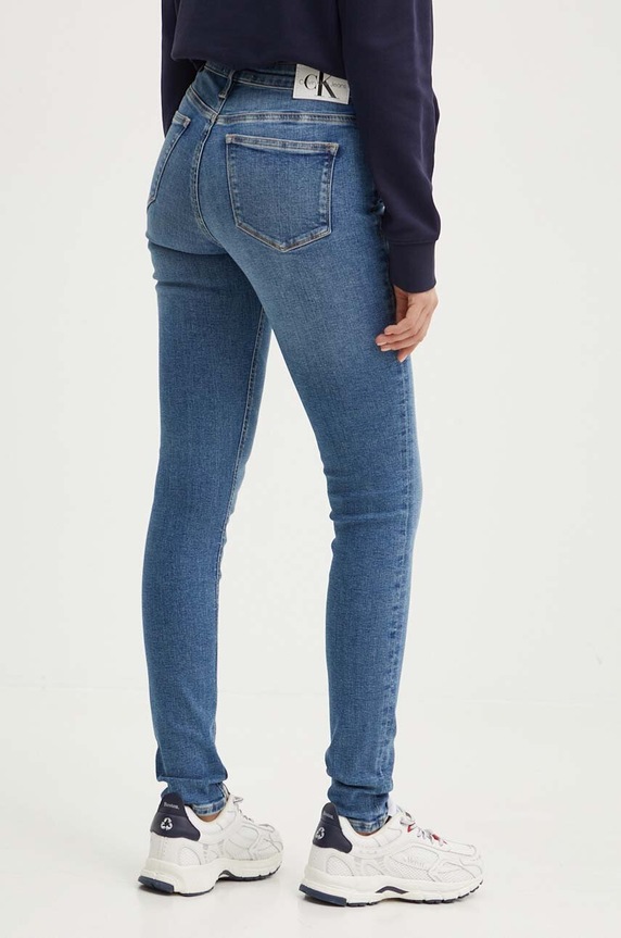 Oblečenie Rifle Calvin Klein Jeans J20J221581 modrá