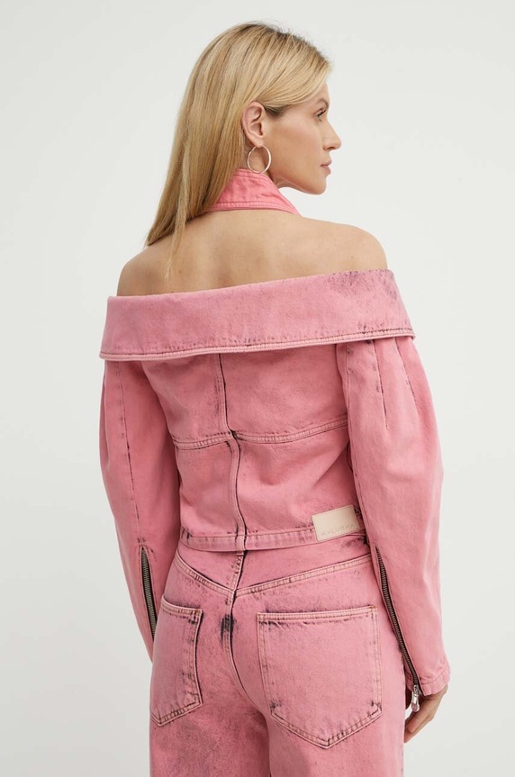 Abbigliamento K+LUSHA maglietta jeans KLMEDUSADF130KLW11 rosa