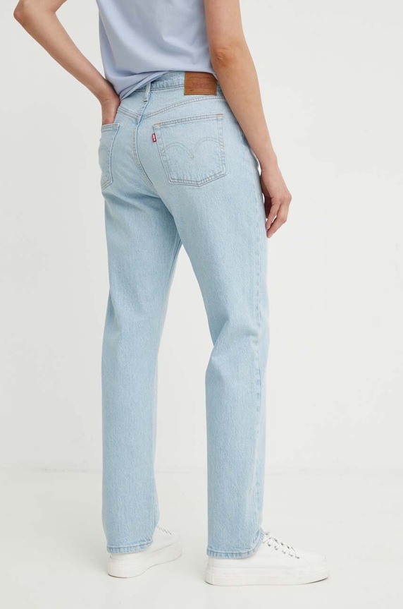 Îmbrăcăminte Levi's jeans 501® CROP 36200.0326 albastru