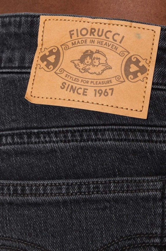 Rifle Fiorucci Faded Black Low Rise Bootcut Jeans W01FPDJE083DN02DN05 čierna