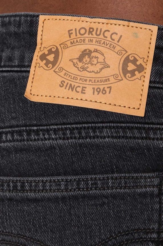 Rifle Fiorucci Faded Black Low Rise Bootcut Jeans W01FPDJE083DN02DN05 čierna