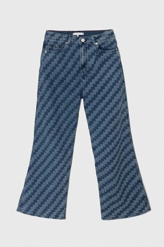 Tommy Hilfiger jeansy dziecięce z regulacją niebieski KG0KG07740.PPYH