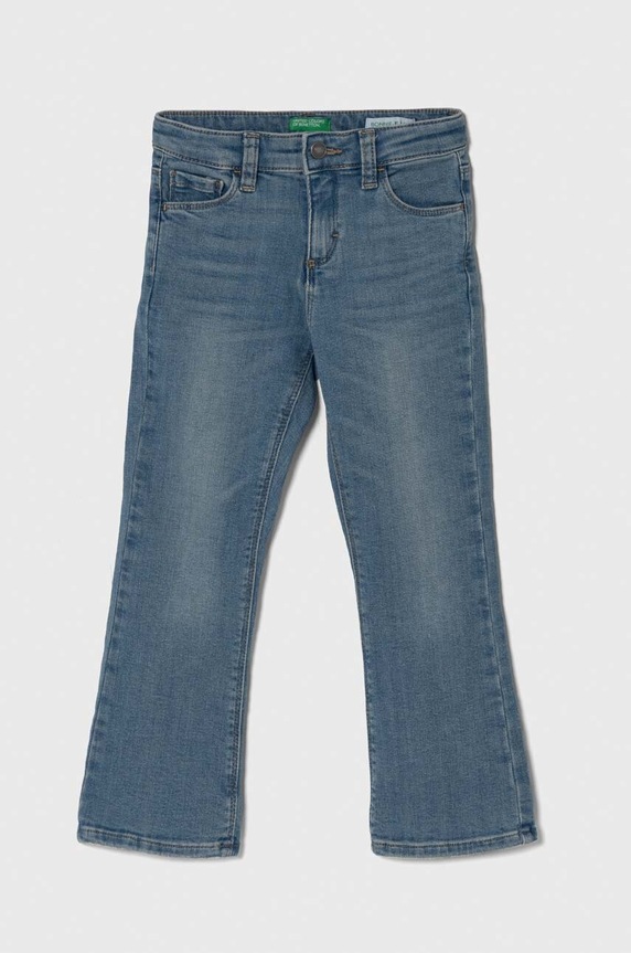 United Colors of Benetton jeans copii Planet friendly albastru 47FWGE01A.P.Seasonal