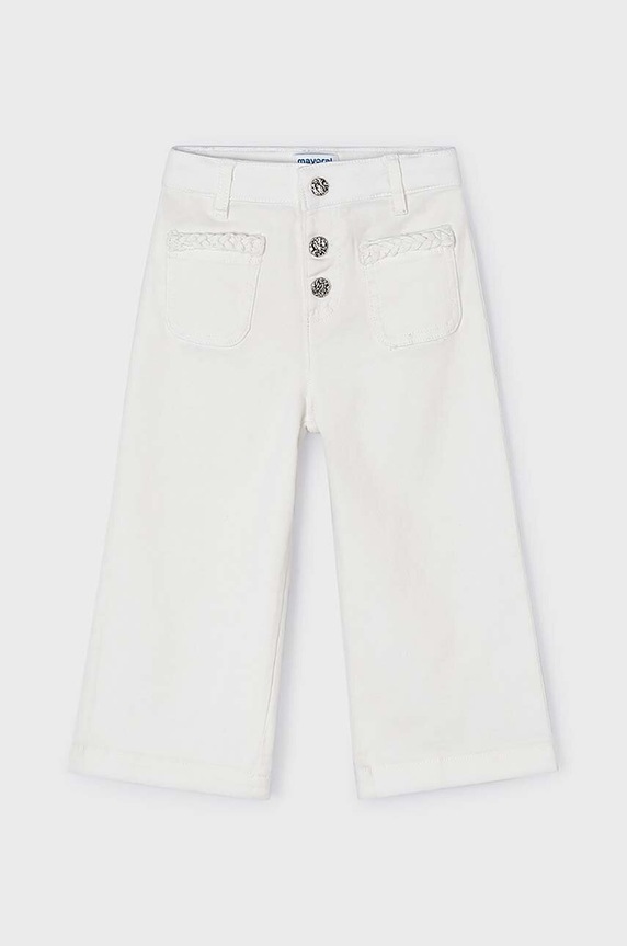 Дитячі джинси Mayoral Planet friendly бежевий 3528.6D.Mini.PPYH
