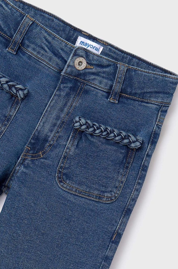 Mayoral jeans copii albastru 6510.8F.Junior.PPYH