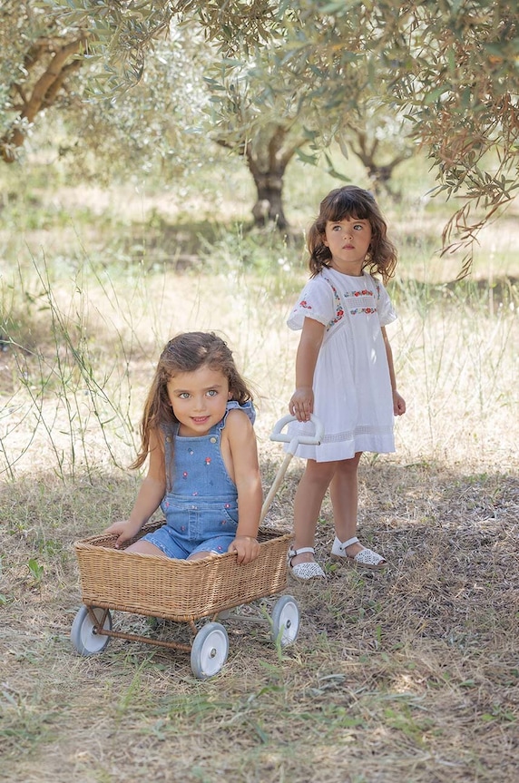 Tartine et Chocolat salopete din denim pentru copii TY21001.60.74