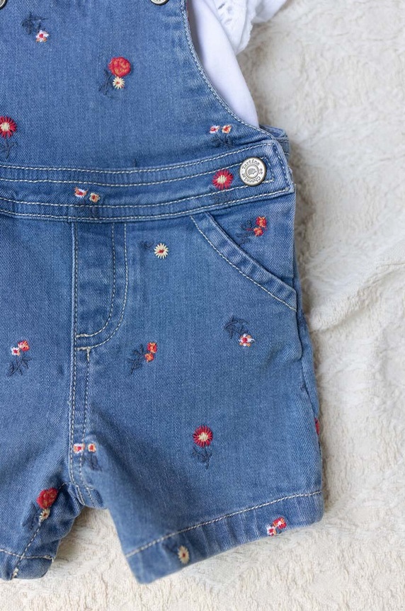 Tartine et Chocolat salopete din denim pentru copii TY21001.60.74