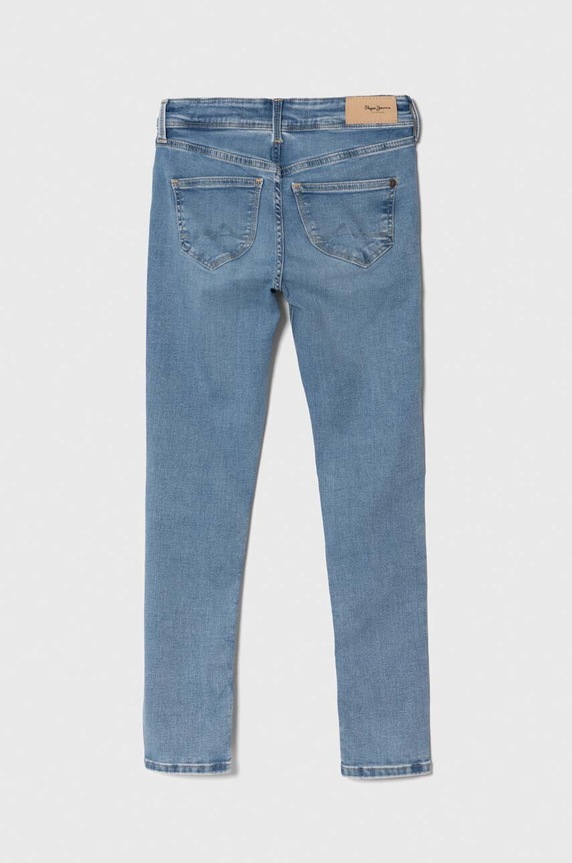 Детские джинсы Pepe Jeans SKINNY JEANS HW JR PG201675XW3 голубой SS24