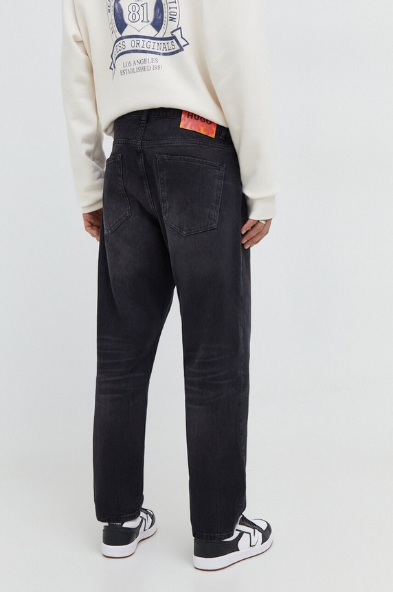HUGO jeansi 50507829 negru SS24