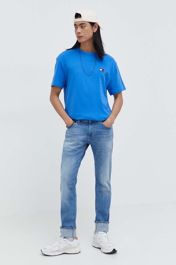 Tommy Jeans jeansy DM0DM18138 niebieski SS24