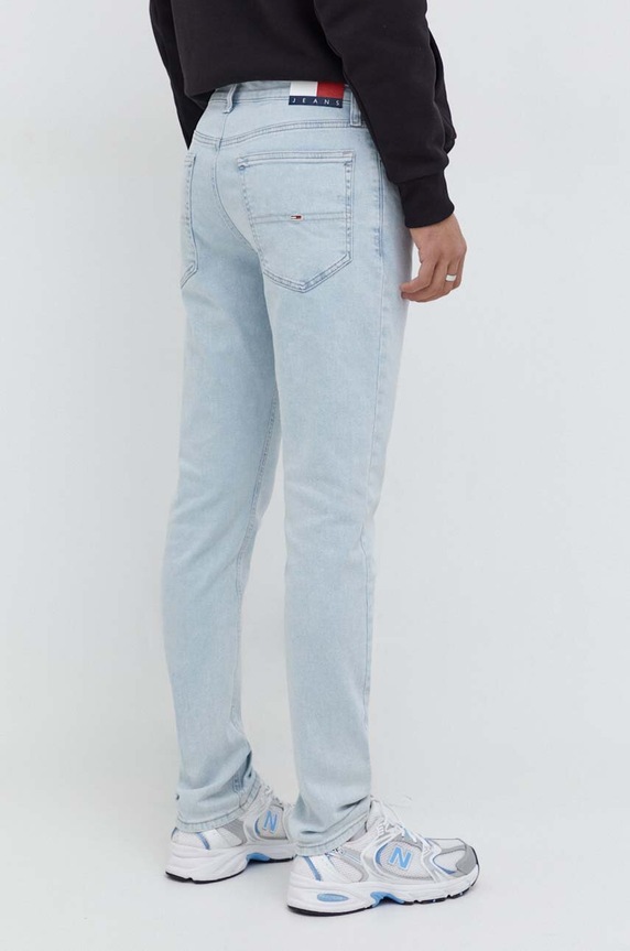 Odzież Tommy Jeans jeansy Simon DM0DM18186 niebieski
