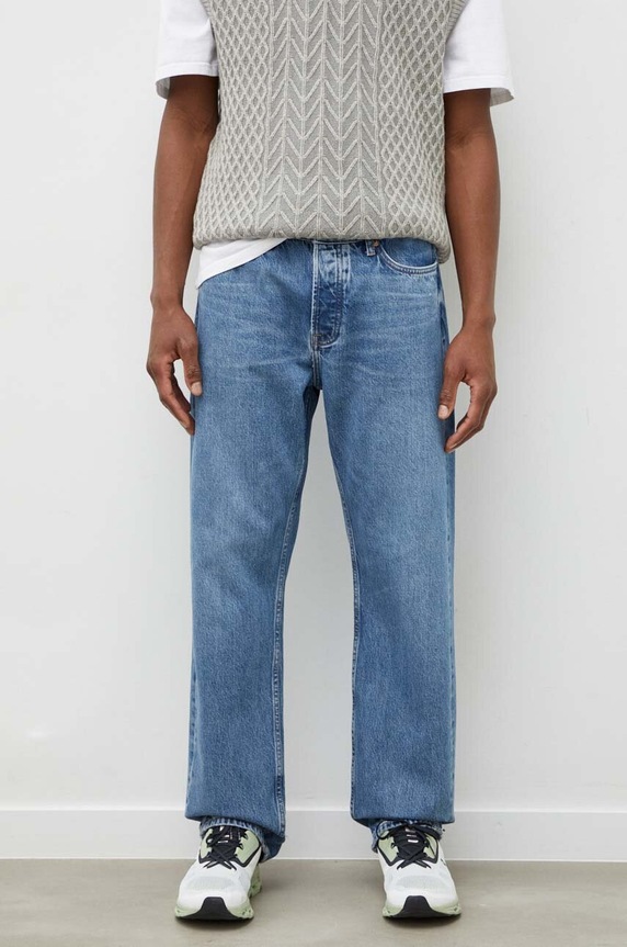 Samsoe Samsoe jeansy EDDIE niebieski M23400069