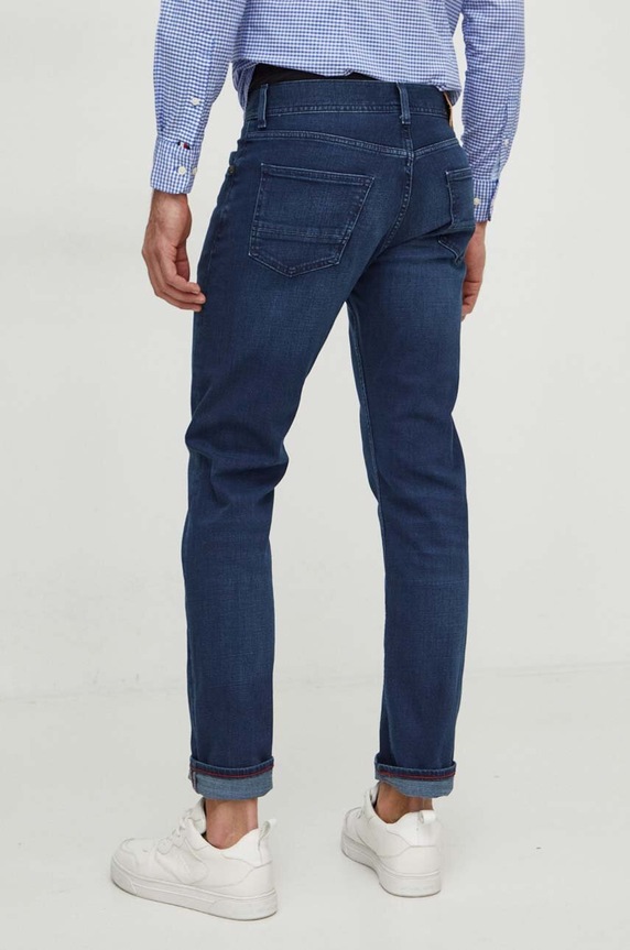 Odzież Tommy Hilfiger jeansy MW0MW33947 granatowy