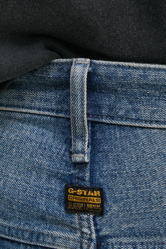 G-Star jeansy 3D niebieski D23699.D499